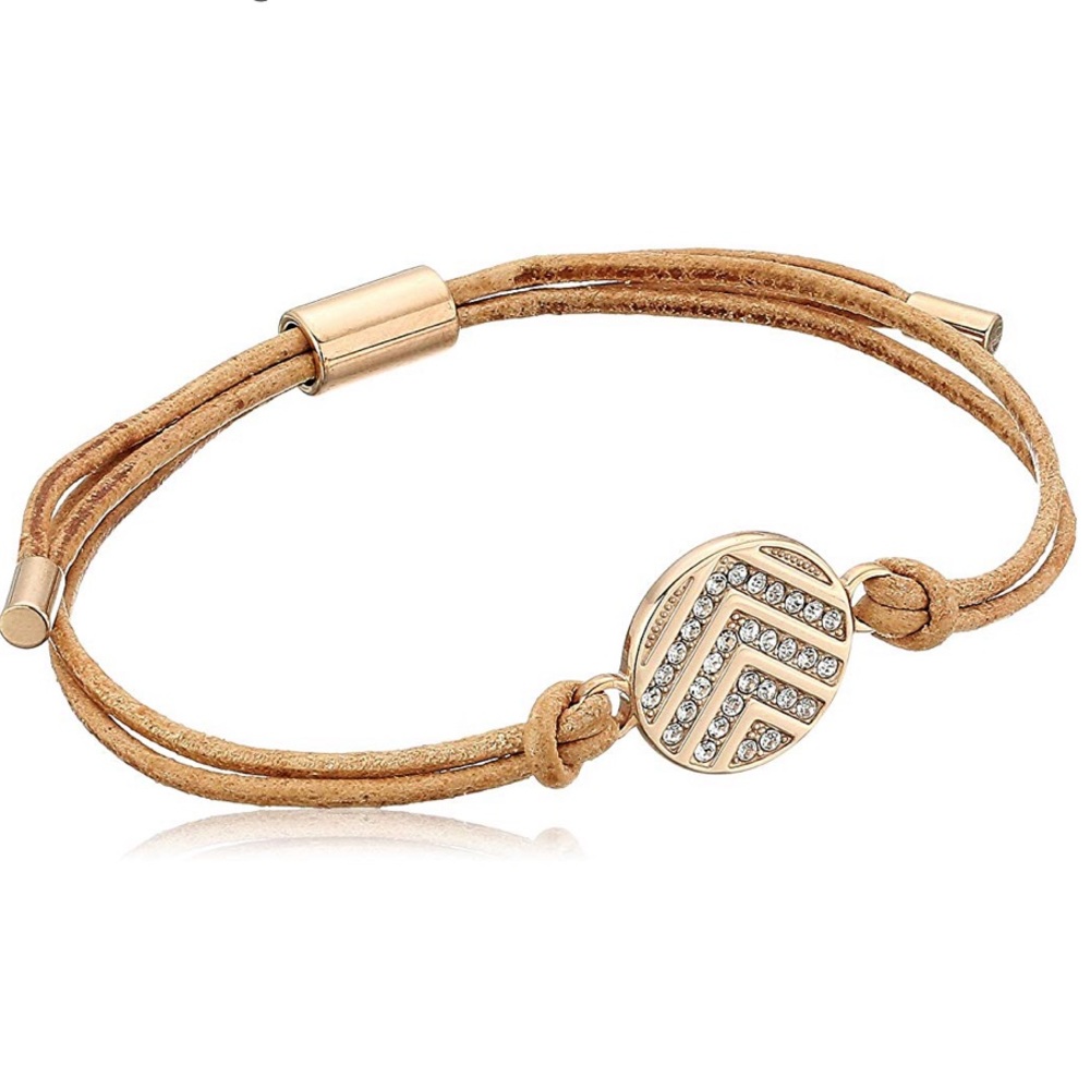 ❤️SALE❤️ Chevron Signature Glitz Slider Bracelet